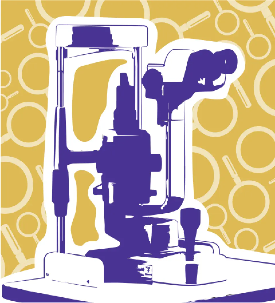 Slit Lamp image